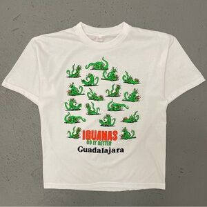 Vintage 90s Iguanas Do It Better Guadalajara Rare Sex Position Parody T Shirt XL
